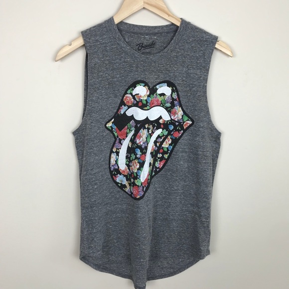 Bravado Tops - Rolling Stones Sleeveless Shirt A7